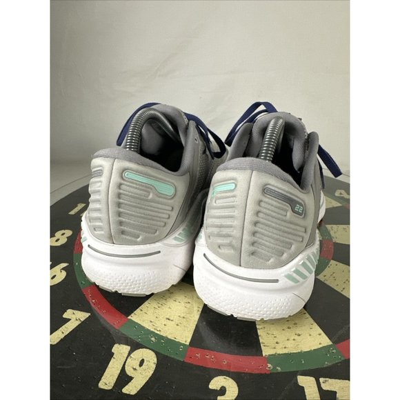 Brooks Adrenaline GTS 22 Gray Running Shoes Gym Walking Sneaker Lace Up WMN 10 - Picture 3 of 8